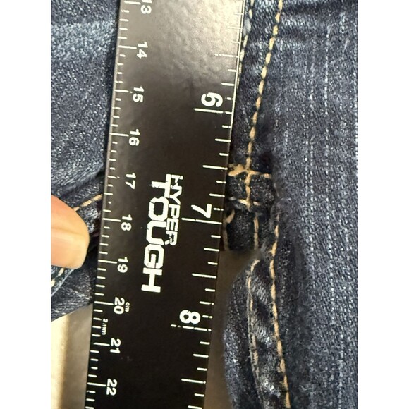 BKE Sabrina Stretch Bootcut Jeans Size 26R X 31.5 Western Grunge Denim Stitching - Picture 12 of 14